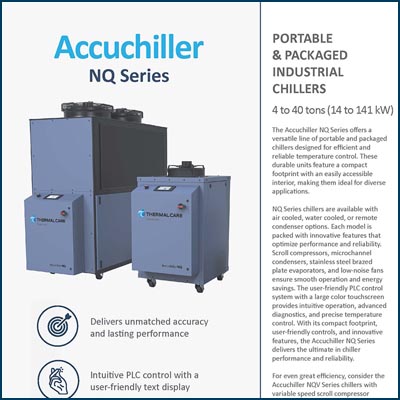 NQ portable chillers 4 to 40 ton