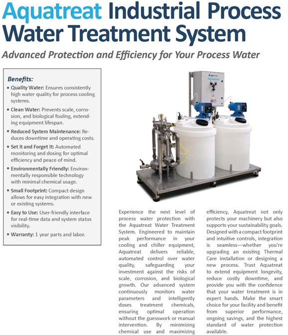 Aquatreat Industrial Process Water Treatment System