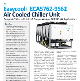 Easycool+ ECA5762-ECA9562 Specifications