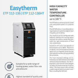 Easytherm ETP 112-136 | ETP 112-136HT Brochure