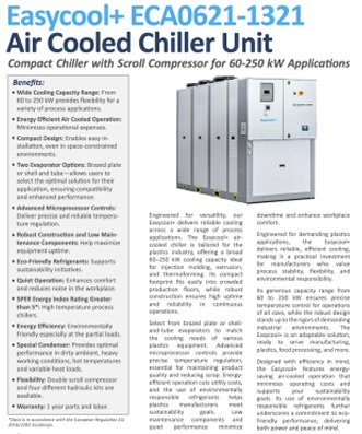 Easycool+ ECA0621-ECA1321 Specifications
