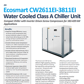 Ecosmart CW2611EI-3811EI Specifications