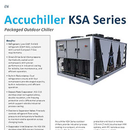 KSA Series Specifications