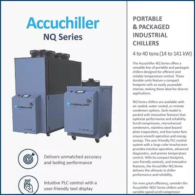 NQ portable chillers 4 to 40 ton