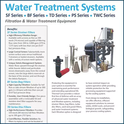 Filtration & water treatment