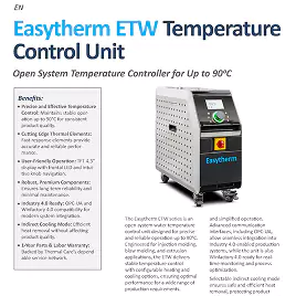Easytherm ETW Temperature Control Unit Specifications