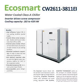 Ecosmart CW 2611EI-3811EI Brochure