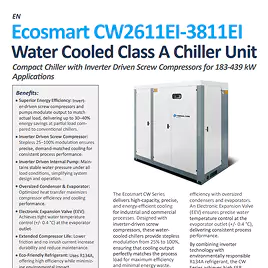 Ecosmart CW2611EI-3811EI Specifications